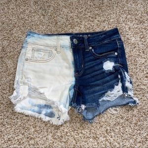 American Eagle jean shorts, next level stretch size 4